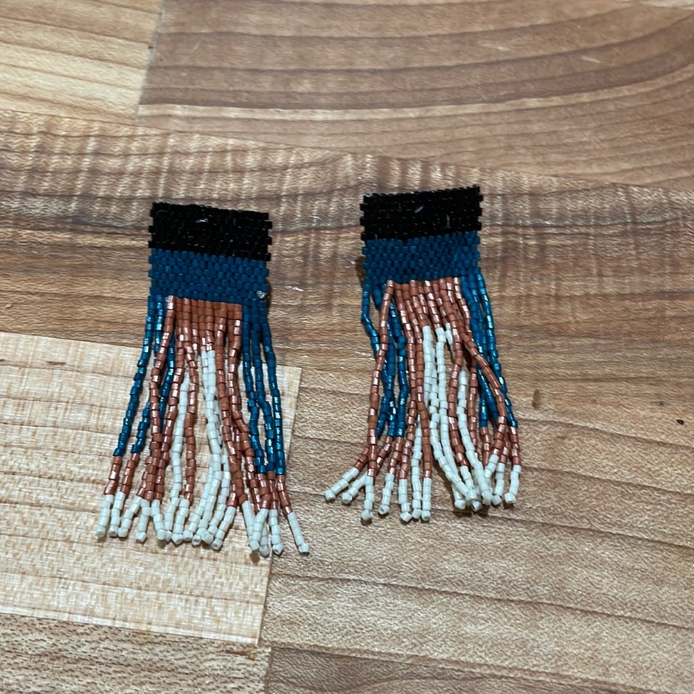 Hand made beaded earrings from Charleston SC